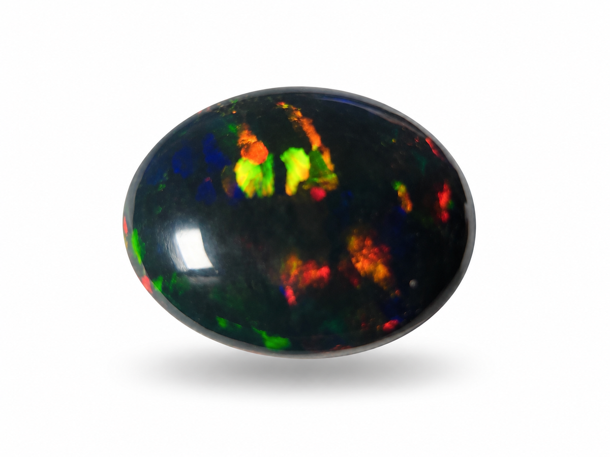 16.01 Ct Natural Black Ethiopian Opal