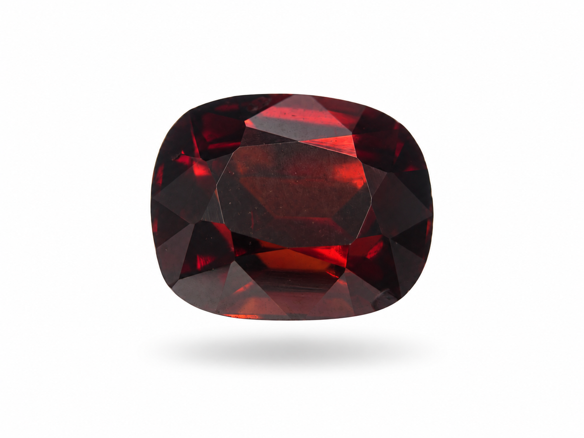 1.34 Ct Natural Red Zircon from Madagascar