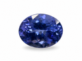 2.24 Ct Natural Tanzanite from Tanzania — Blue-Violet Oval
