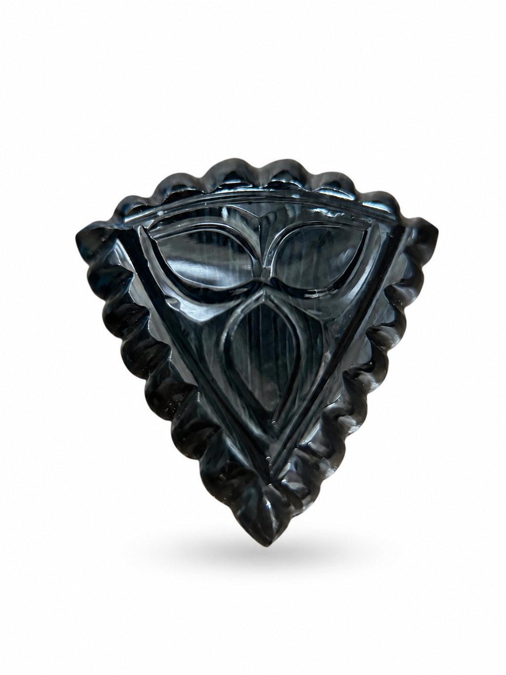 17 Ct Natural Hand-Carved London Blue Topaz