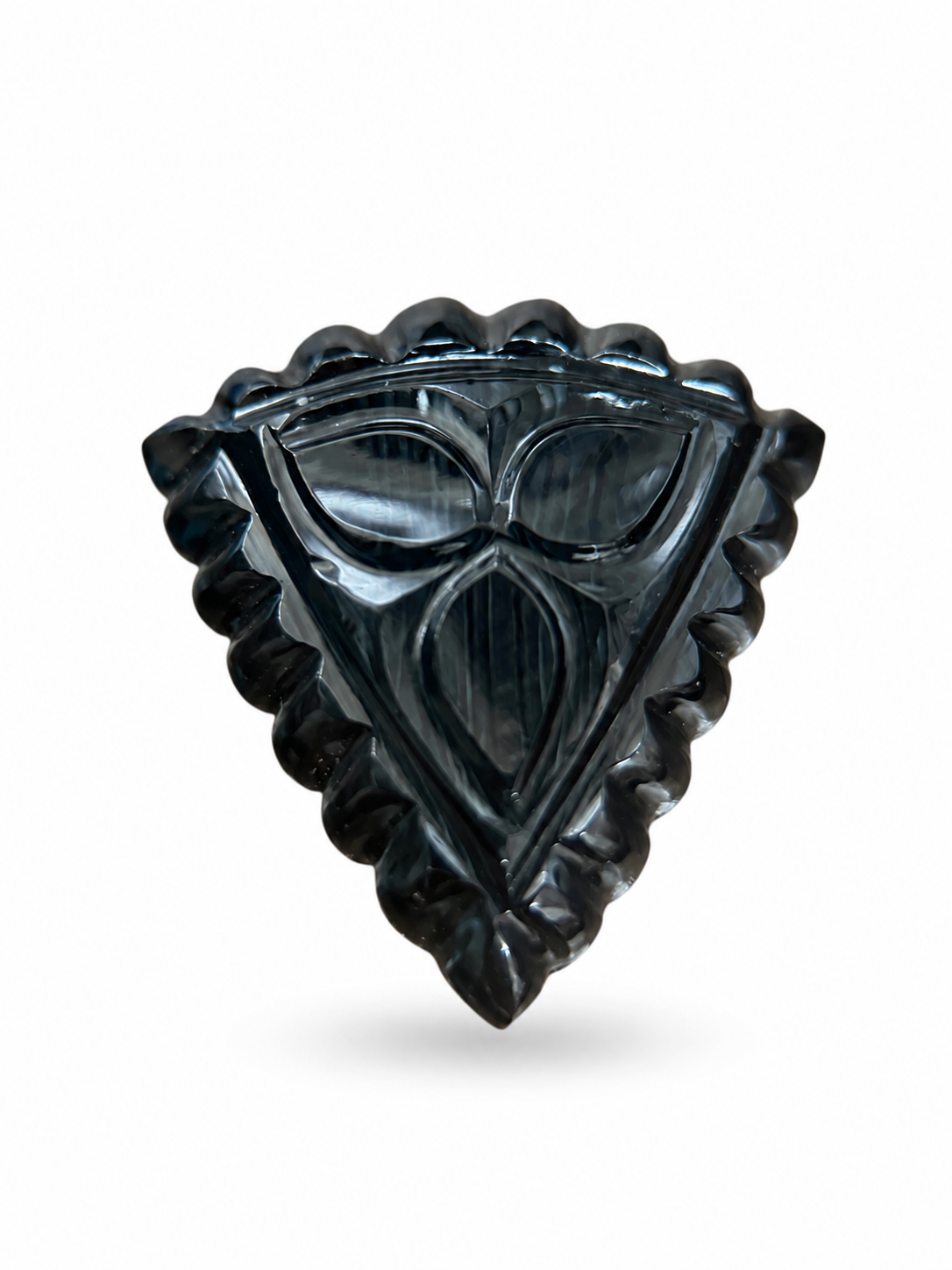 17 Ct Natural Hand-Carved London Blue Topaz