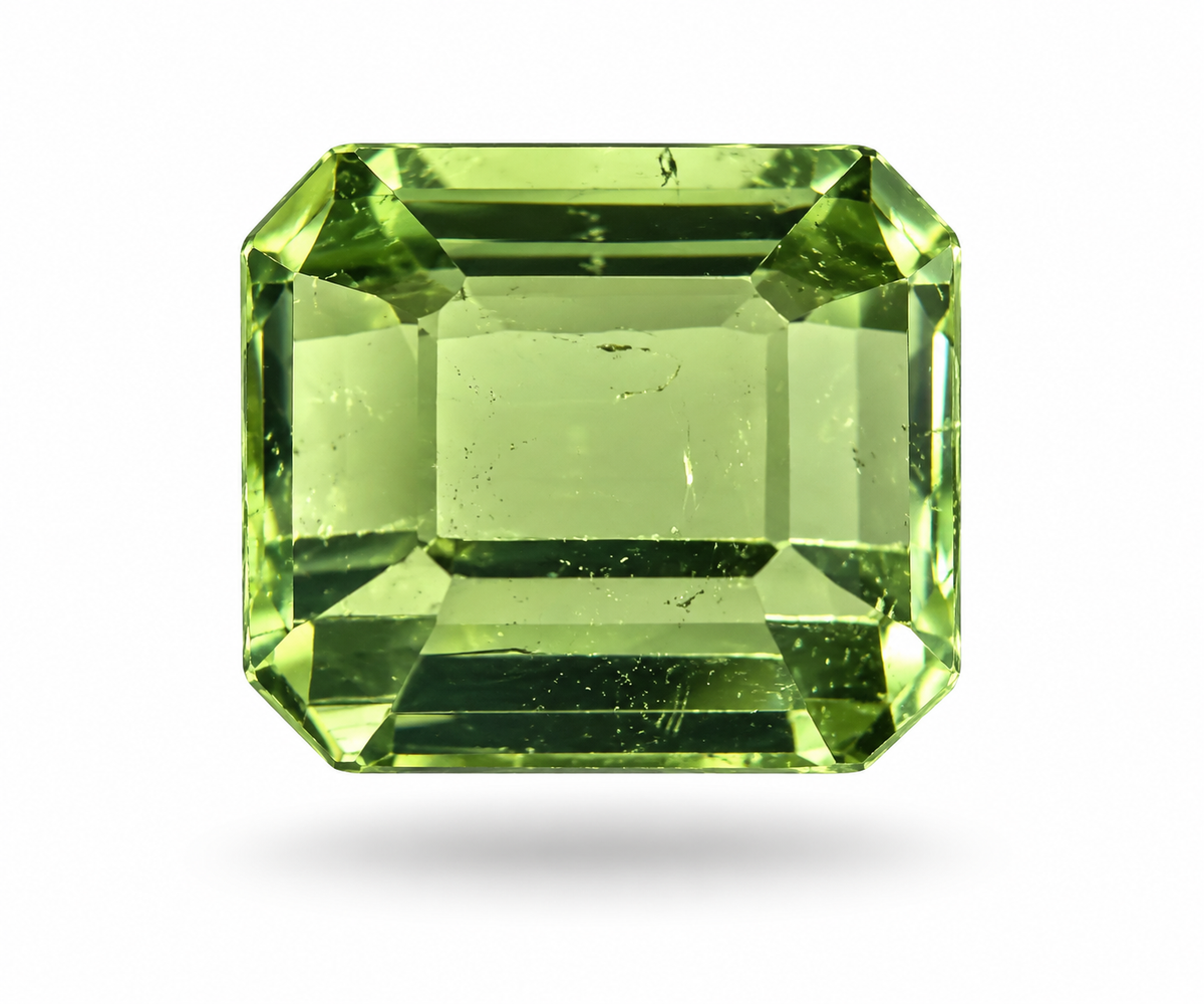 0.38 Carat Natural Green Tourmaline from Afghanistan