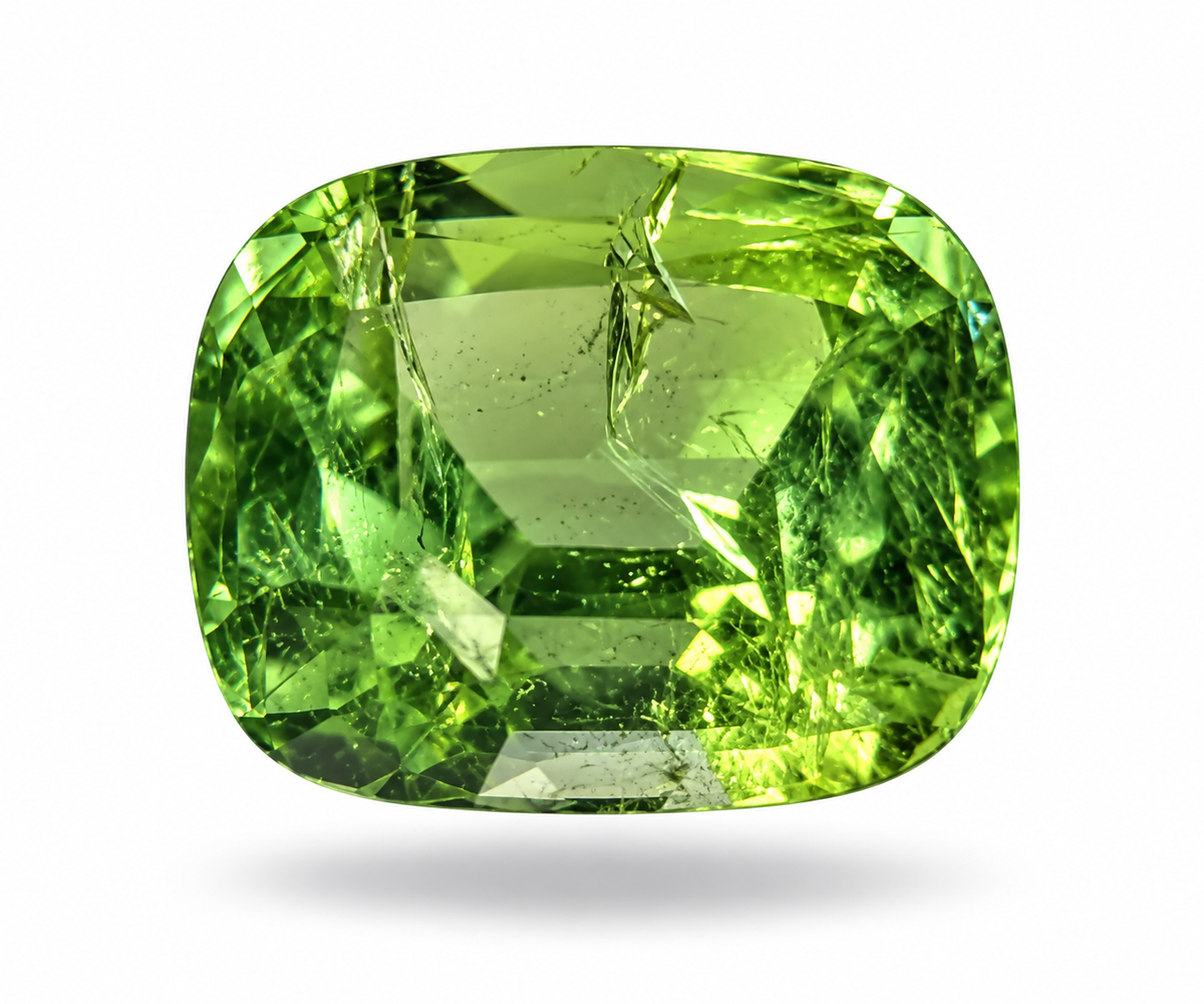 0.57 Carat Natural Green Tourmaline from Afghanistan