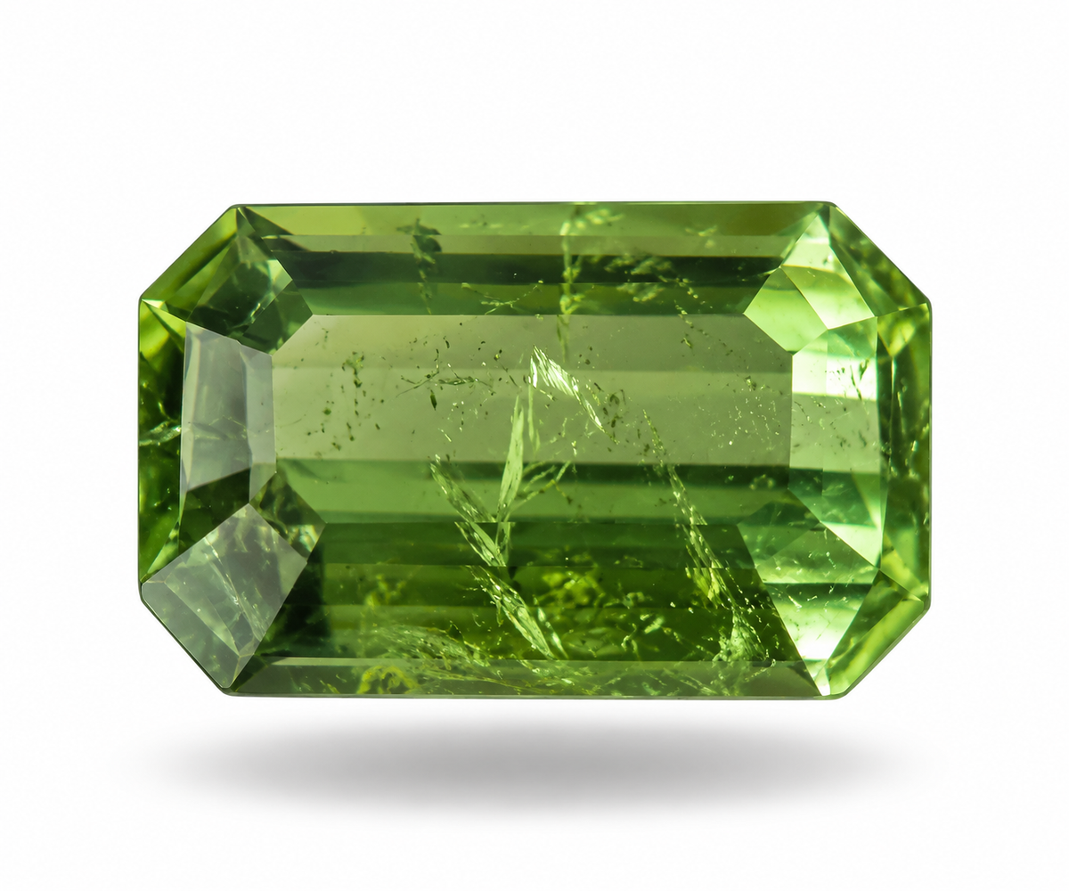 0.57 Carat Natural Green Tourmaline from Afghanistan