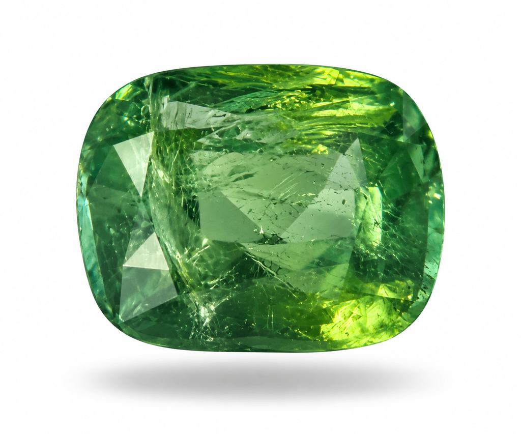 0.57 Carat Natural Green Tourmaline from Afghanistan