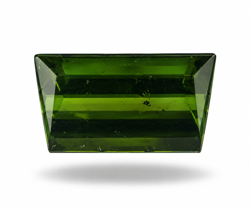 0.53 Carat Natural Green Tourmaline from Afghanistan