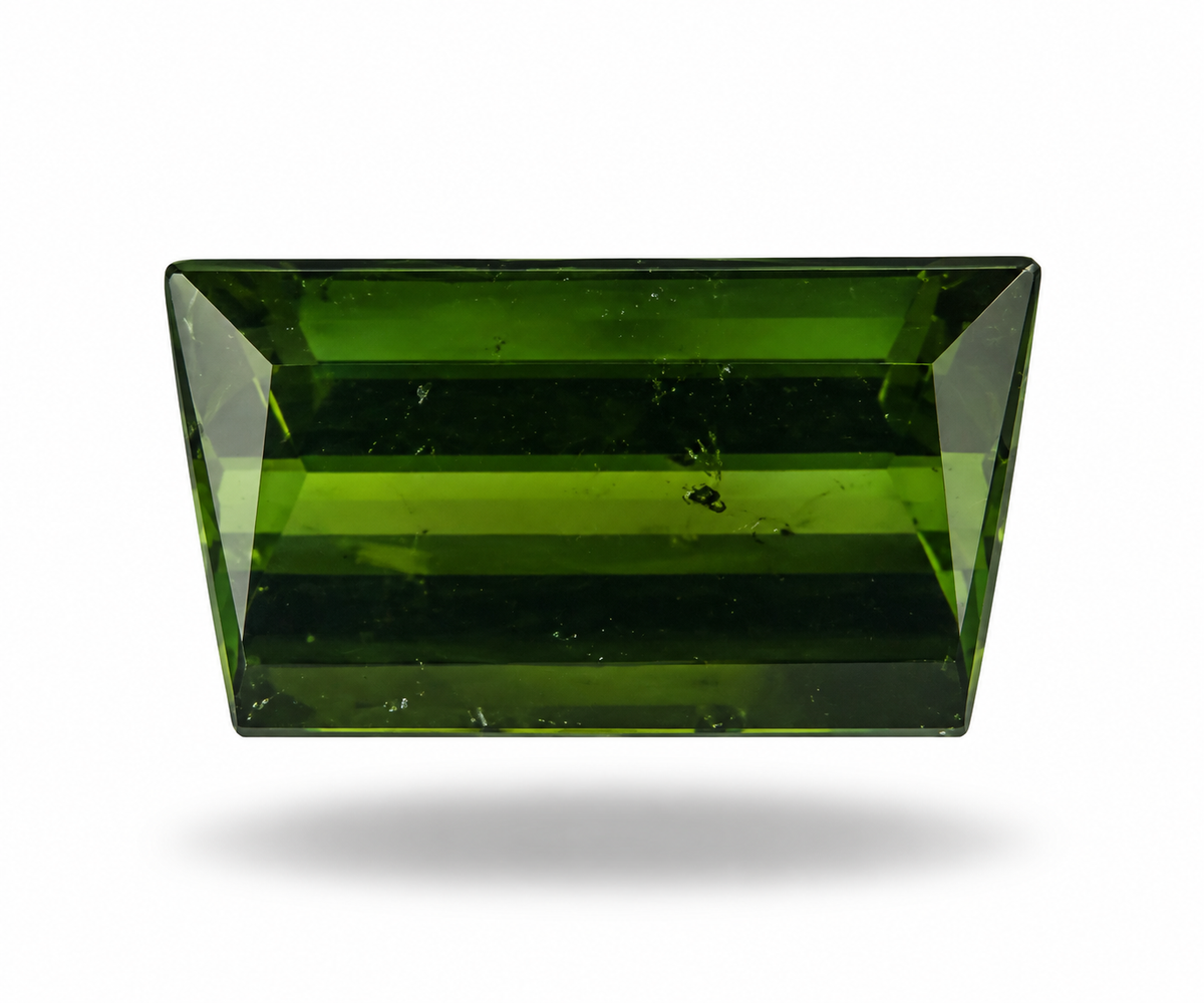 0.53 Carat Natural Green Tourmaline from Afghanistan