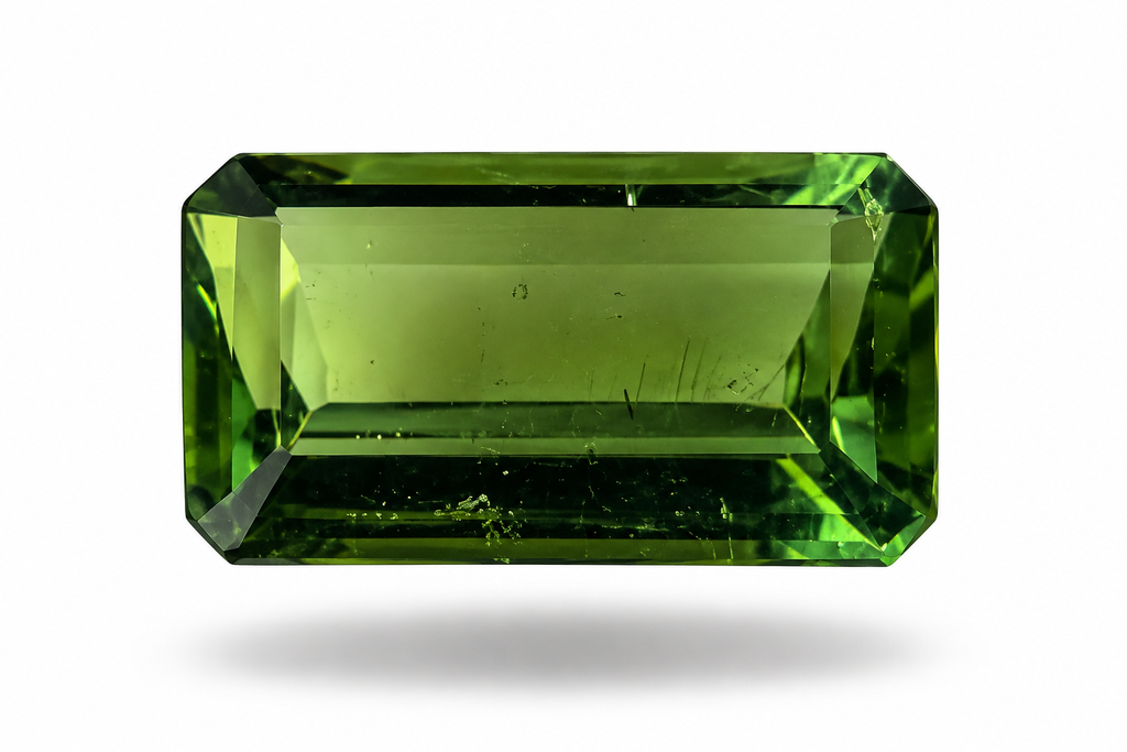 0.39 Carat Natural Green Tourmaline from Afghanistan