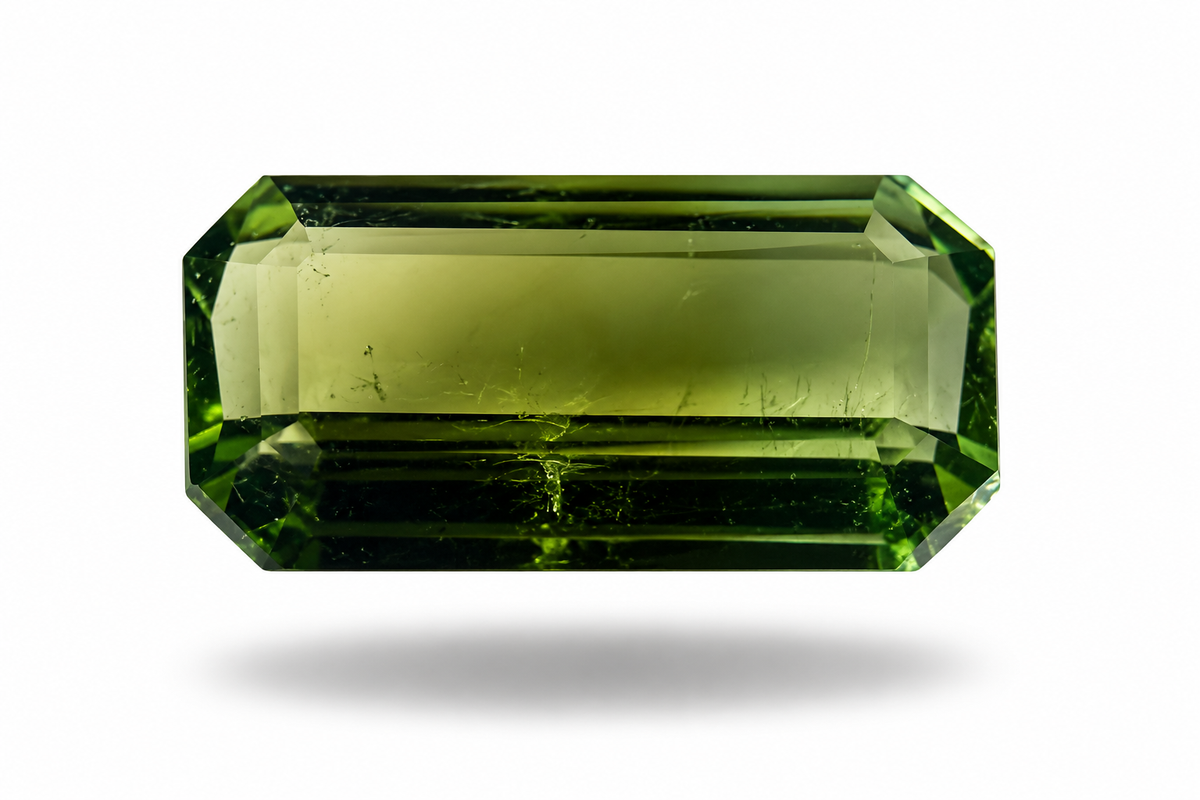 0.53 Carat Natural Green Tourmaline from Afghanistan
