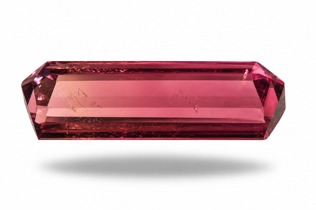 0.58 Carat Natural Red Tourmaline from Afghanistan