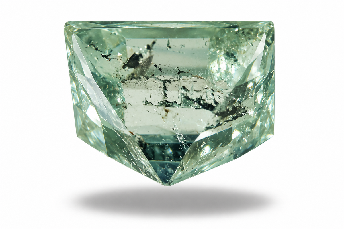 0.80 Carat Natural Blue Tourmaline from Afghanistan