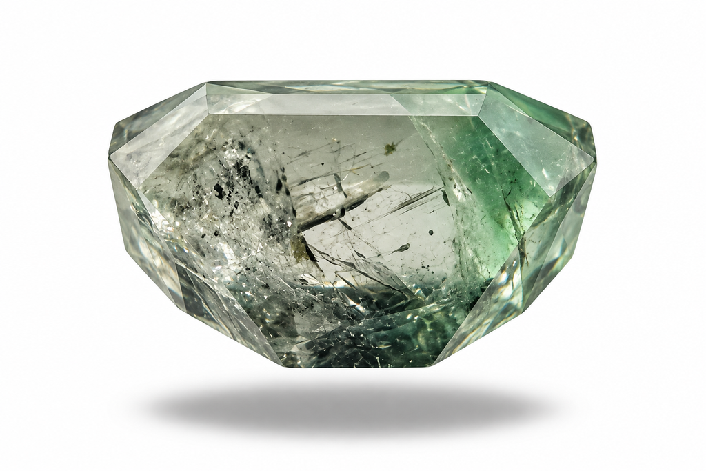 0.44 Carat Natural Bi-Color Tourmaline from Afghanistan