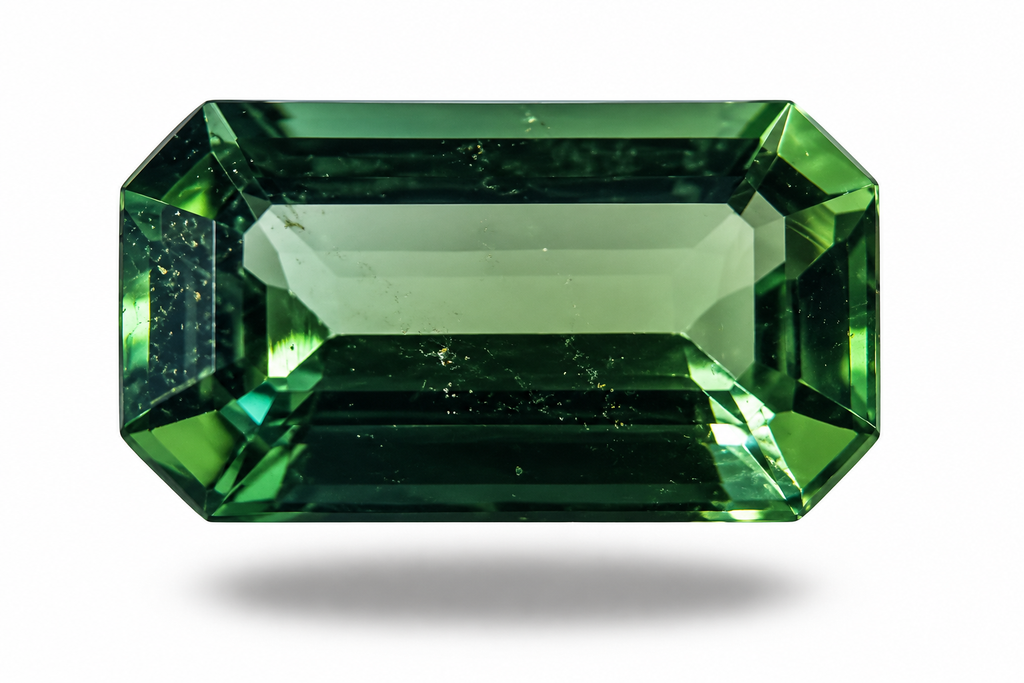 0.39 Carat Natural Green Tourmaline from Afghanistan
