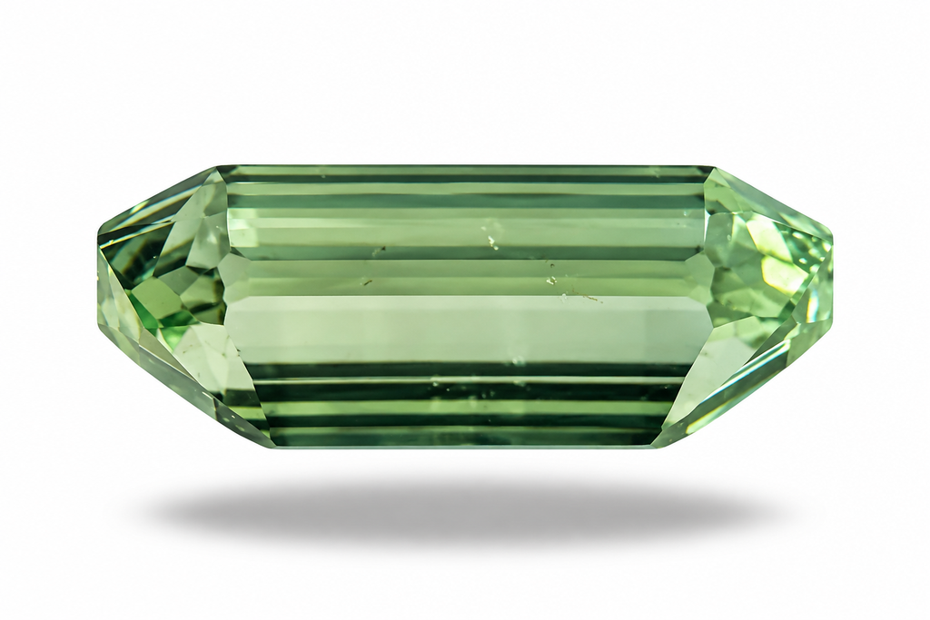 0.39 Carat Natural Green Tourmaline from Afghanistan
