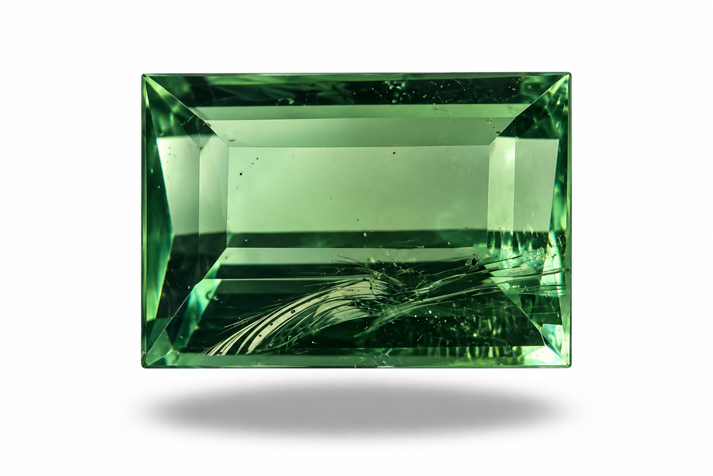0.31 Carat Natural Green Tourmaline from Afghanistan