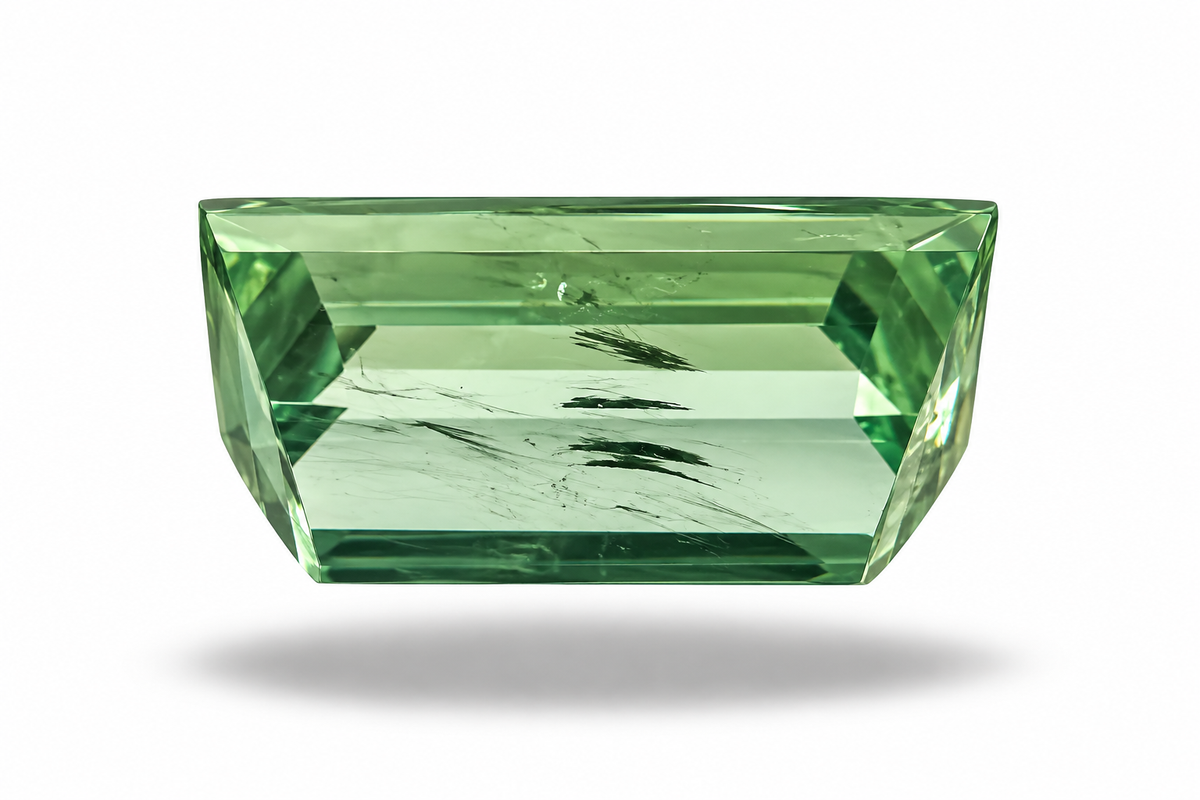 0.31 Carat Natural Green Tourmaline from Afghanistan