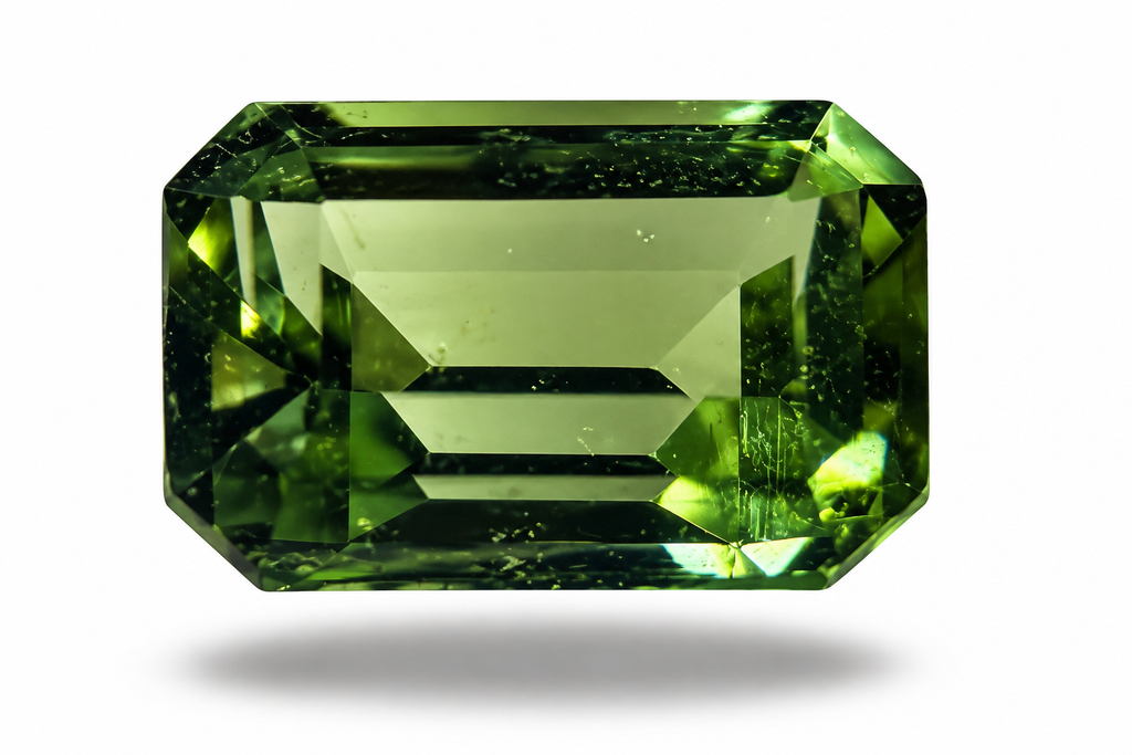 0.53 Carat Natural Green Tourmaline from Afghanistan