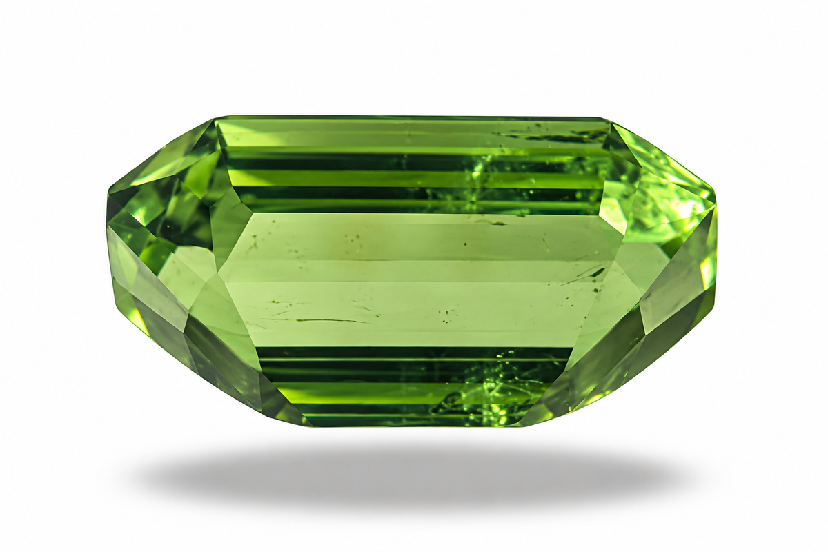 0.53 Carat Natural Green Tourmaline from Afghanistan