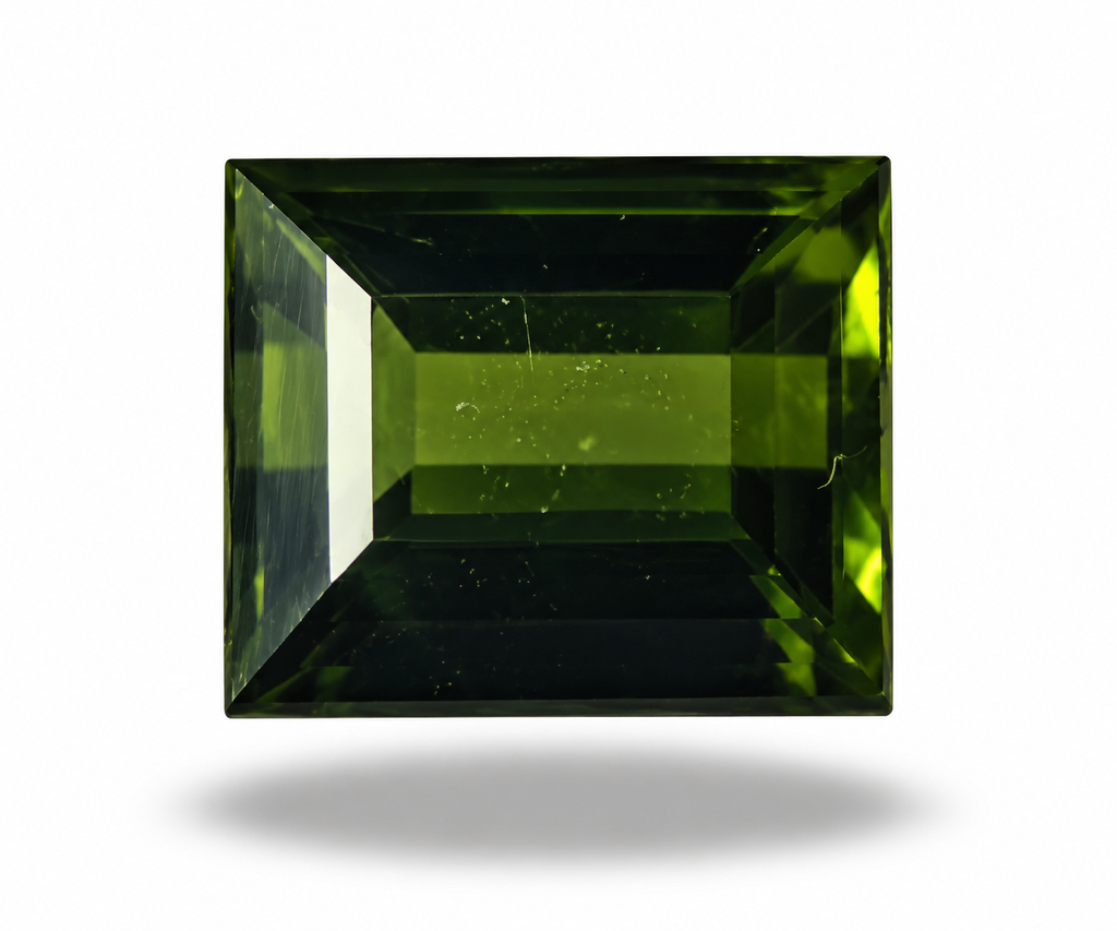 0.49 Carat Natural Green Tourmaline from Afghanistan