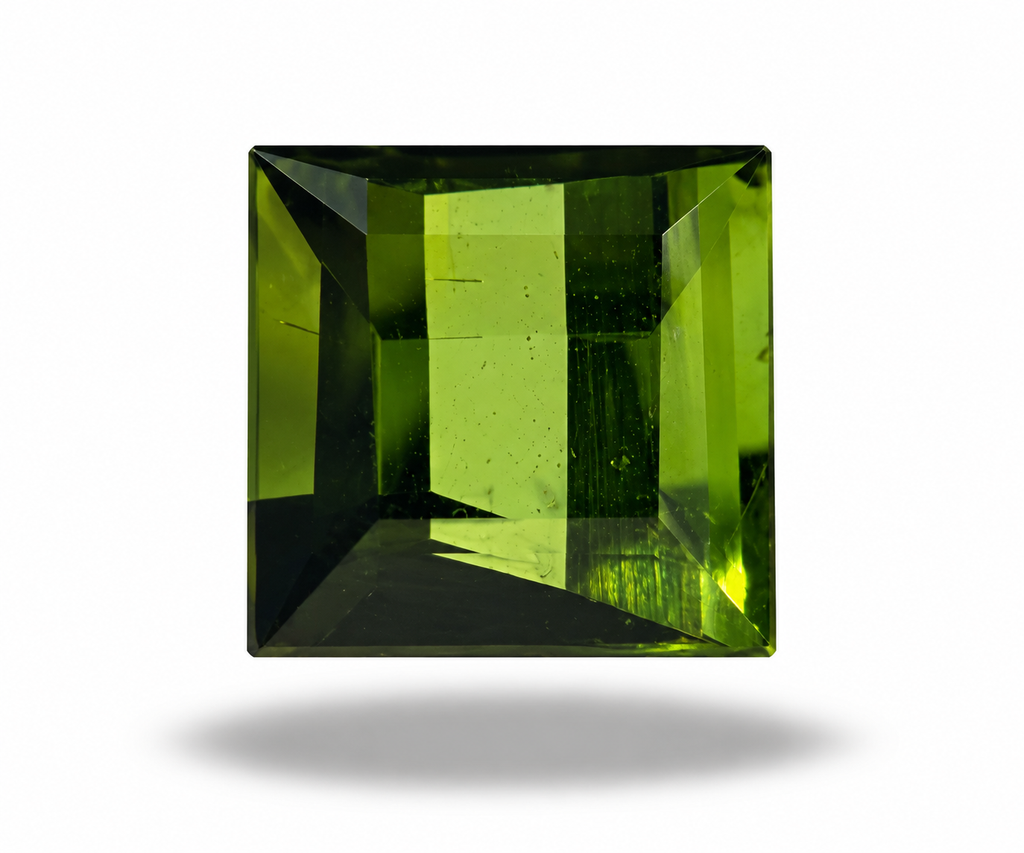 0.38 Carat Natural Green Tourmaline from Afghanistan