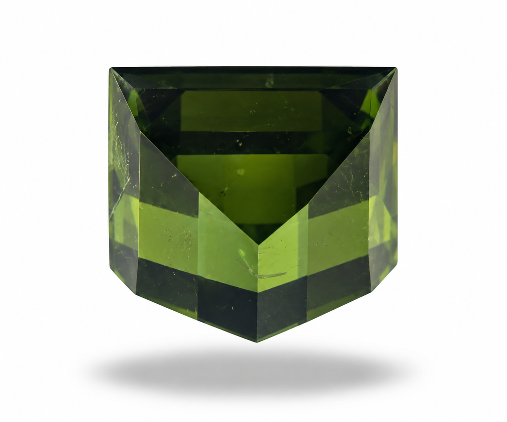 0.38 Carat Natural Green Tourmaline from Afghanistan