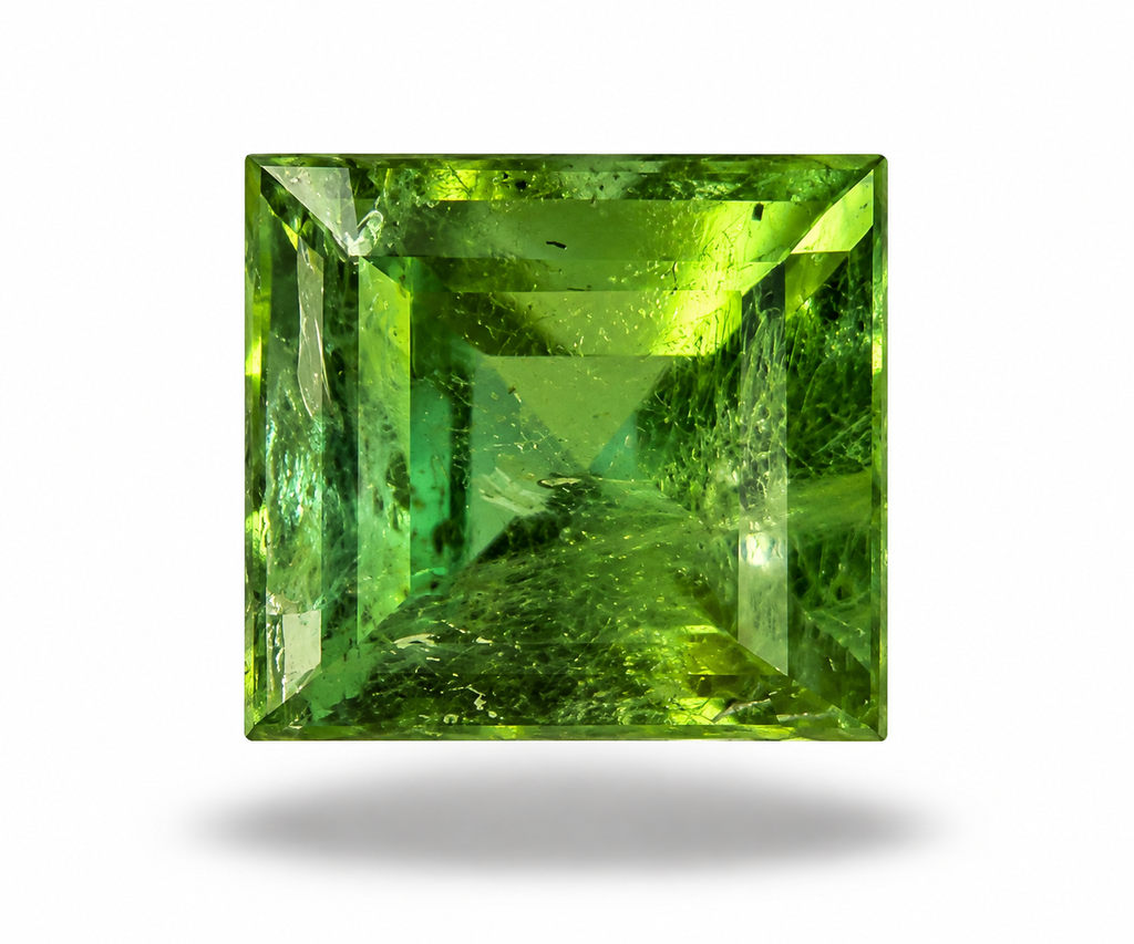0.87 Carat Natural Green Tourmaline from Afghanistan