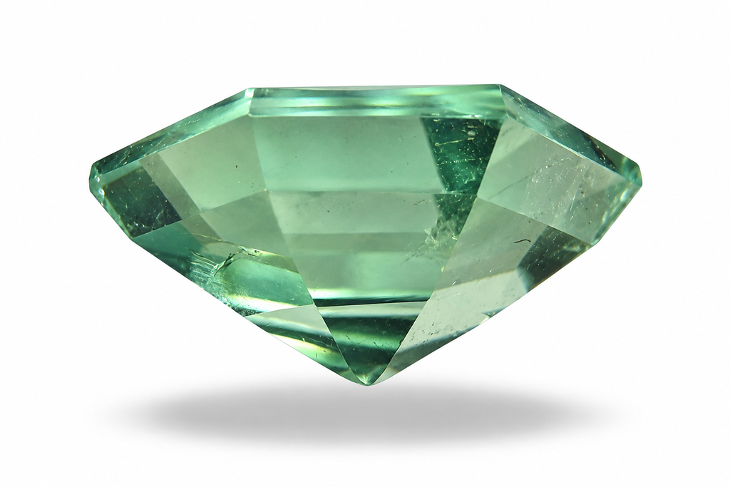 1.06 Carat Natural Green Tourmaline from Afghanistan