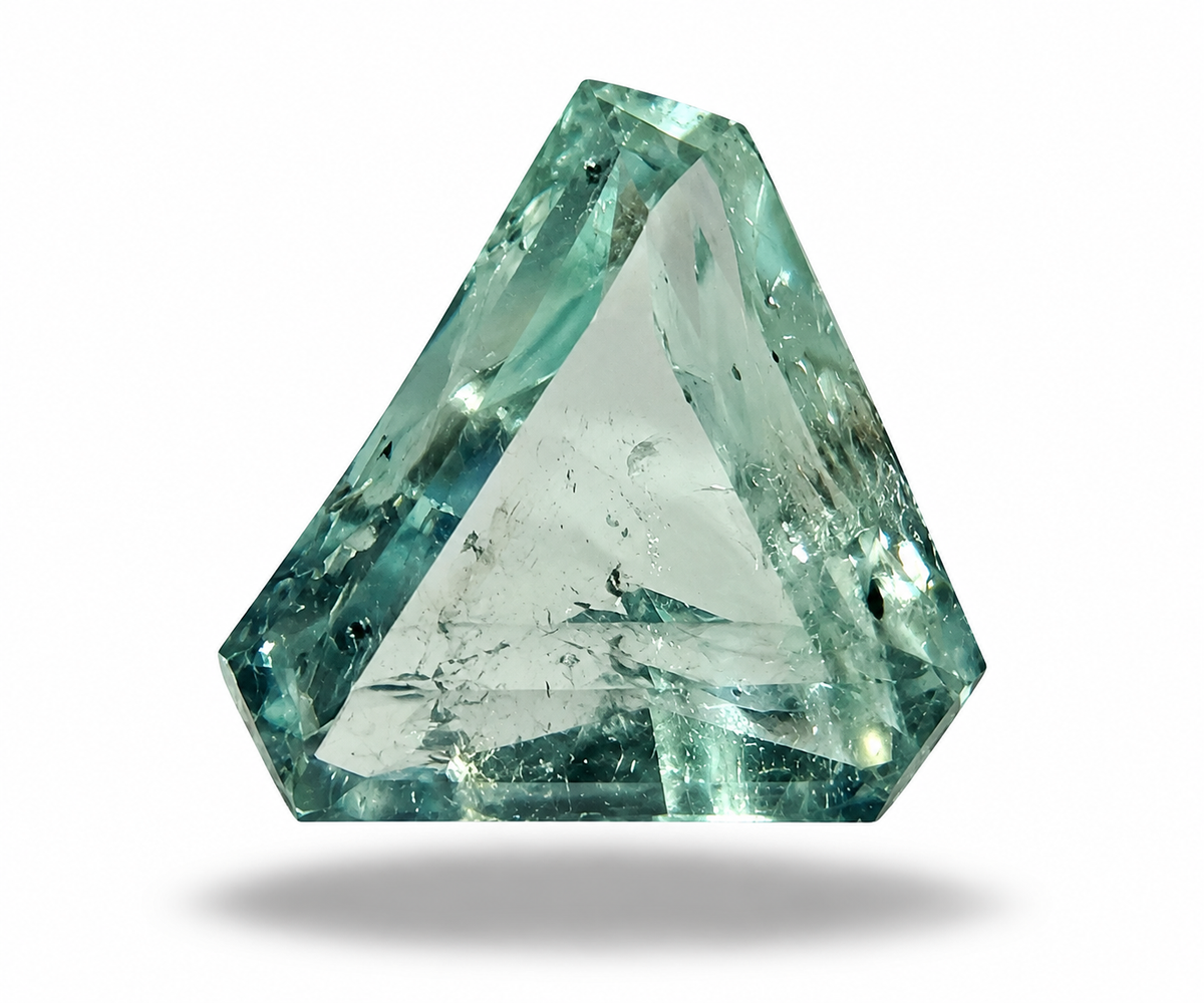 0.57 Carat Natural Green Tourmaline from Afghanistan