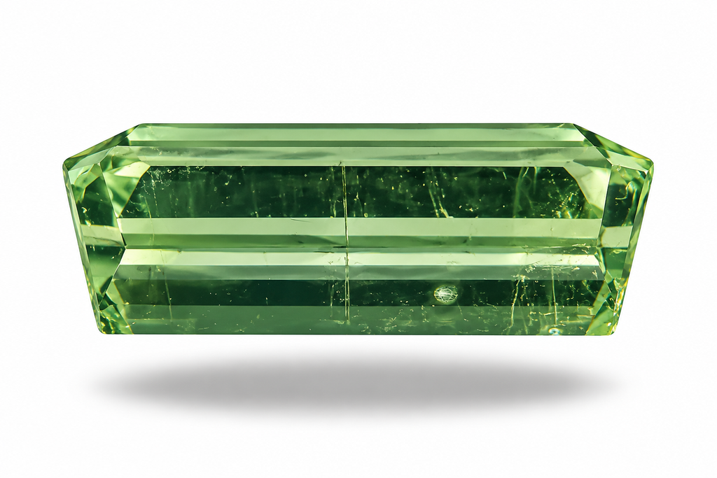 0.73 Carat Natural Green Tourmaline from Afghanistan
