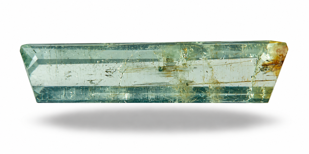 0.71 Carat Natural Green Tourmaline from Afghanistan