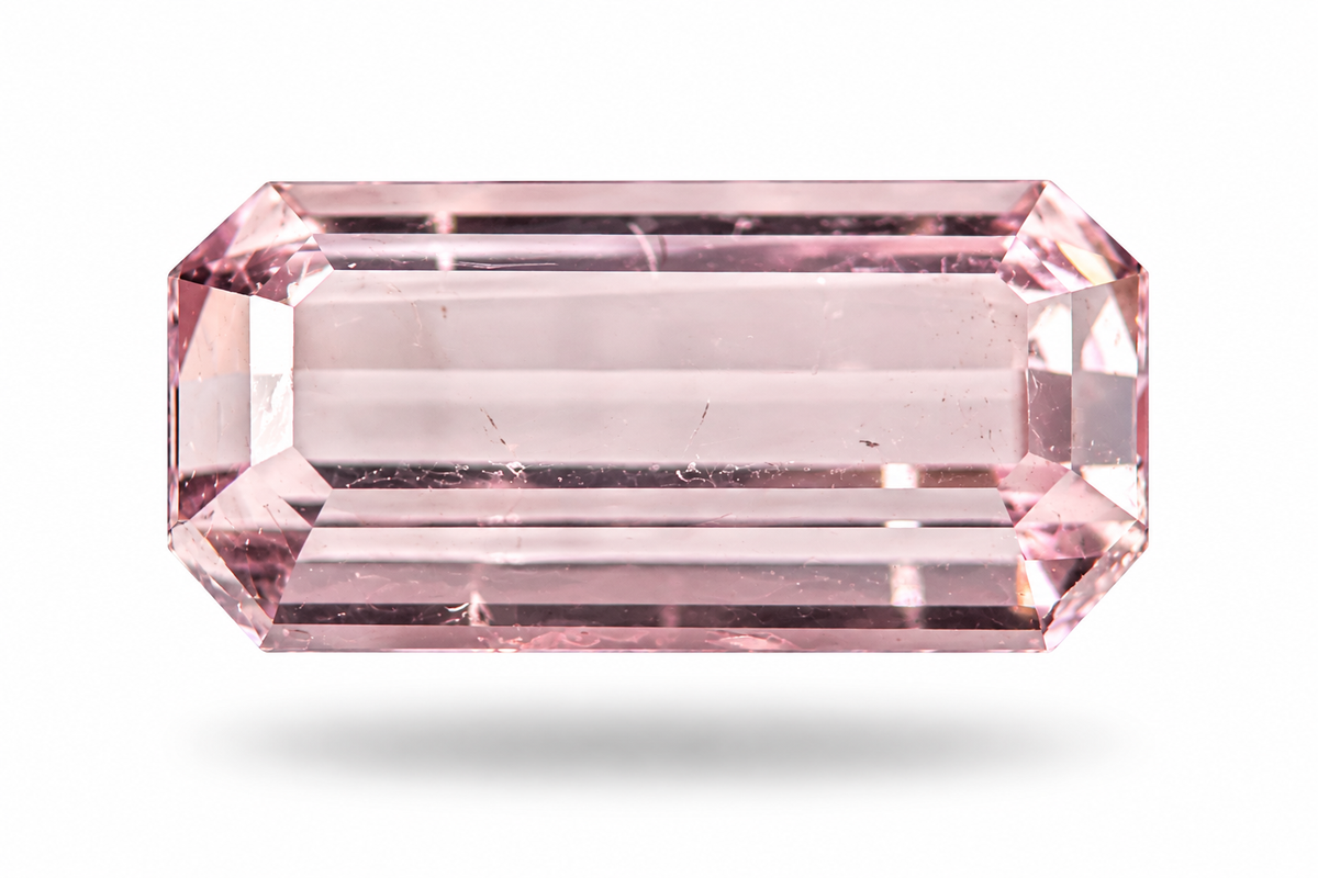 0.86 ct Natural Light Pink Tourmaline — Afghanistan