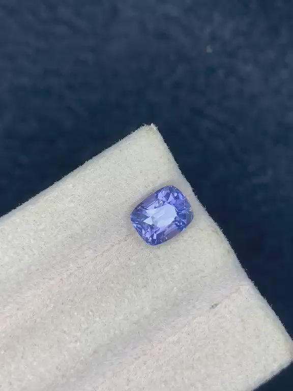 1.63 CT NATURAL COLOR-CHANGE SPINEL — GIA DOCUMENTED